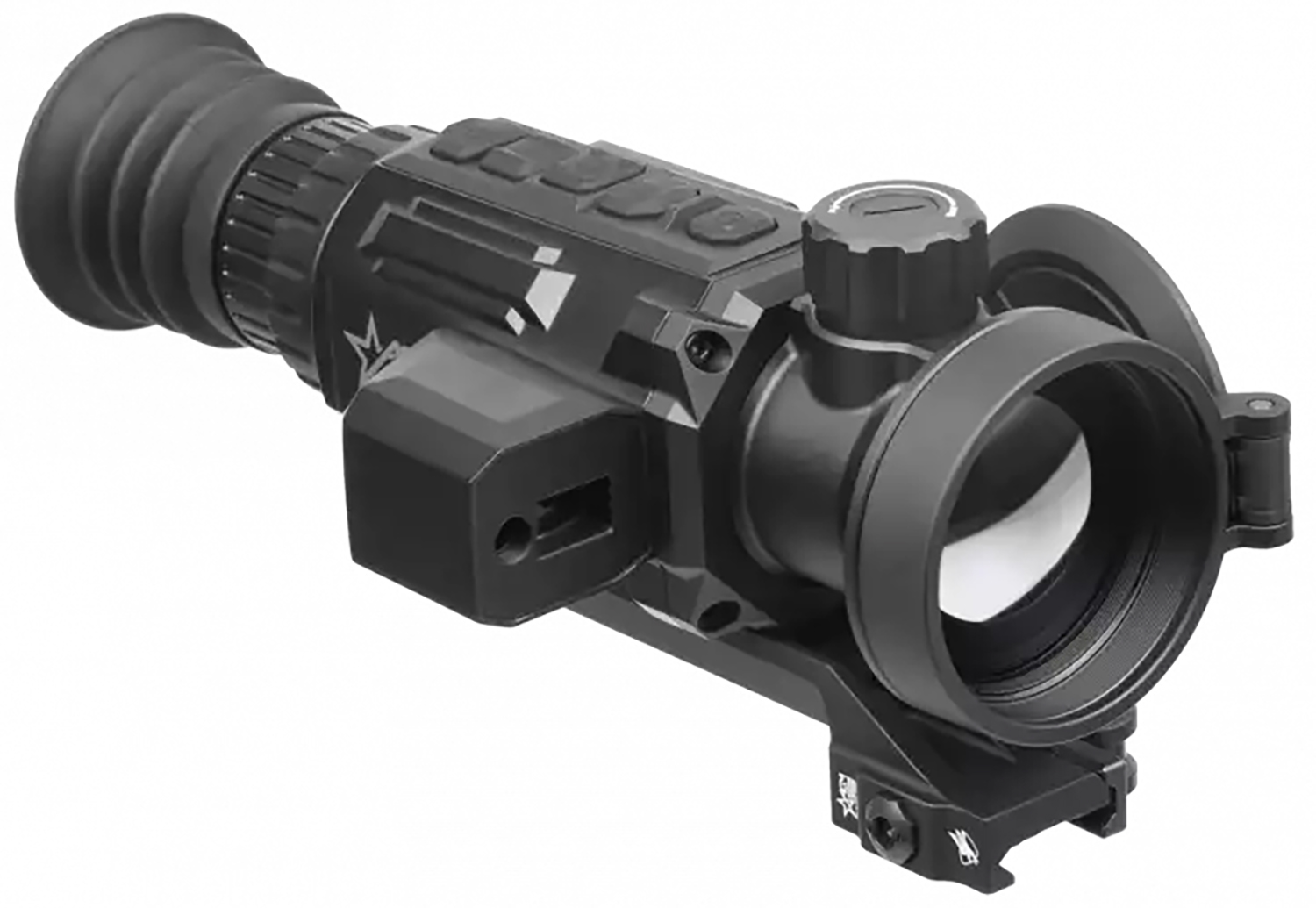 AGM Global Vision SECU50-640-LRF Secutor LRF 50-640 Thermal Black 2.5-20x50mm Multi Reticle, 1x/2x/4x/8x Zoom, 640x512 50 Hz Resolution