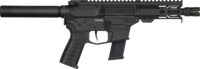 CMMG 45AE70FAB Banshee MKG 45 ACP 13+1 5" Black Nitride Medium Taper Threaded Barrel, EML 4" M-LOK Handguards, Black Armor Cerakote Aluminum Picatinny Rail Receiver, Pistol Tube, CMMG Zeroed Grips