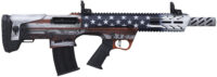 Citadel FRPS1218USA Pup Scout 12 Gauge Semi-Auto 3" 5+1 18.50" Steel Barrel, USA Flag Picatinny Rail Aluminum Receiver, Picatinny Handguards, Adj Cheek Riser Synthetic Stock, Black Polymer Grip