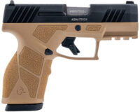 Taurus 1-GX2931T-10 GX2 9mm Luger 10+1 3.37" Matte Stainless Steel Barrel, Matte Black Serrated Stainless Steel Slide, Tan Polymer Frame w/Picatinny Rail, Polymer Grip