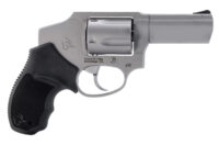 Taurus 2-650139 650  Small 357 Mag 38/Special +P 5 Shot 3"  Stainless Steel Barrel, Cylinder & Frame, Black Rubber Grip, Transfer Bar Safety, Concealed Hammer