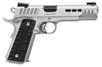 Kimber Mfg.,inc 3000428 Rapide Frost 9mm Luger 9+1 5" Black DLC Stainless Steel Barrel, Kimpro II Silver Lightening Cut/Serrated Stainless Steel Slide & Frame w/Beavertail, Black G10 Grip