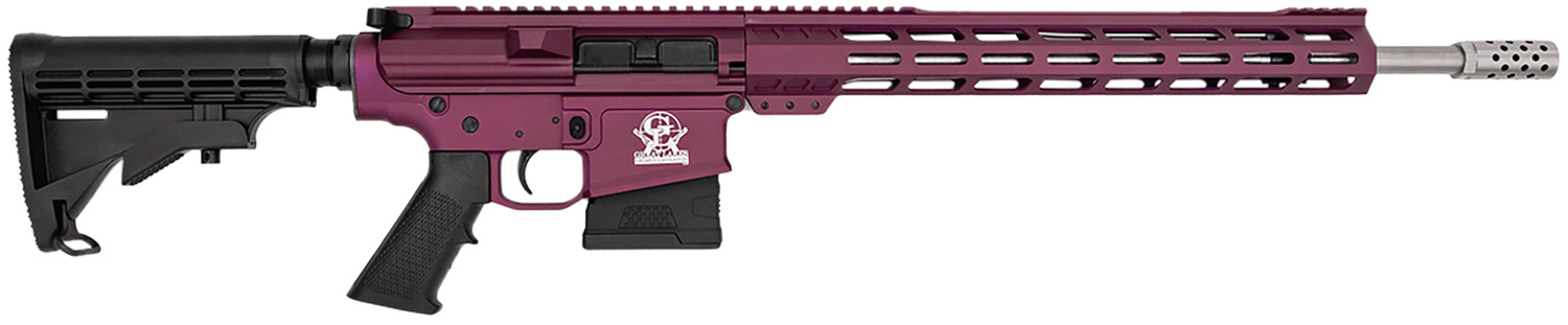 Great Lakes Firearms GL10308SSCHY GLFA 308 Win 10+1 18" AR-10 Stainless Steel Black Cherry