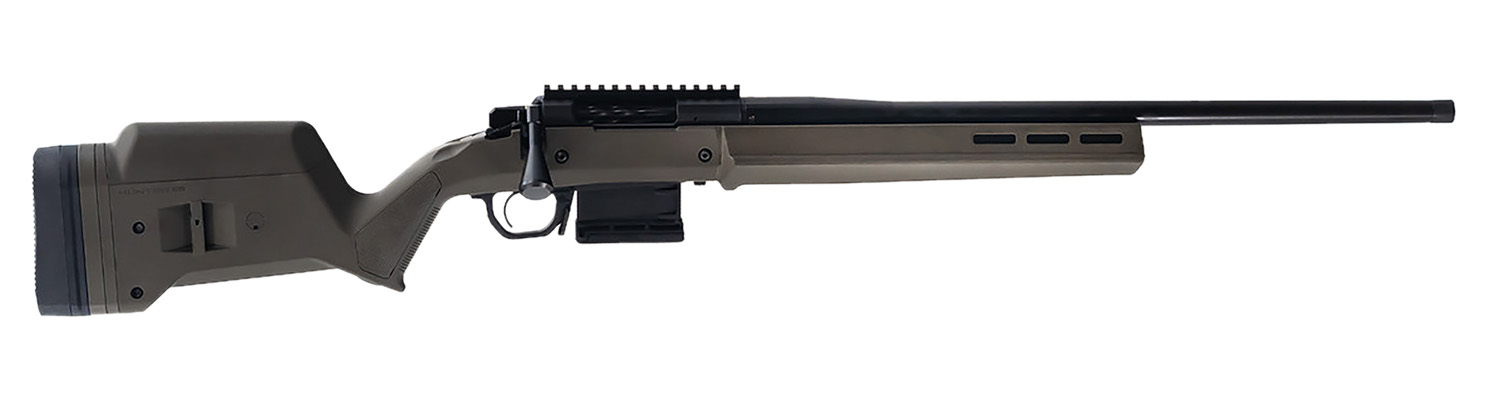 Faxon Firearms FX700SA65CMS02 FX7 6.5 Creedmoor 5+1 22" Black Nitride OD Green Polymer Stock