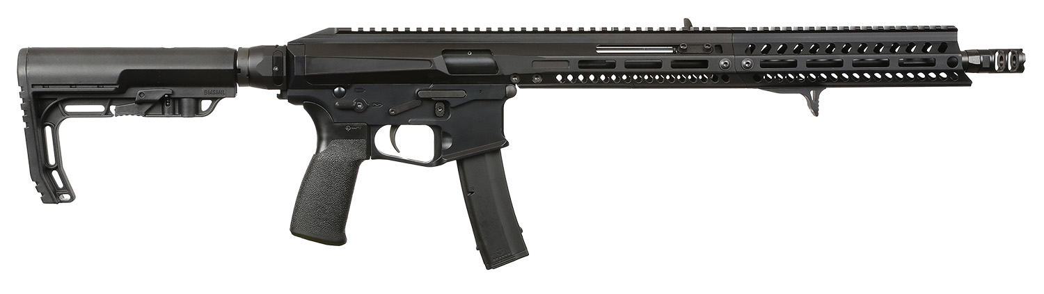 Patriot Ordnance Factory 02061 Phoenix 9mm 10+1 16.50" Black Cerakote Picatinny Rail