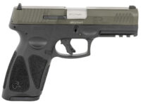Taurus 1-G3B94B G3 Full Size Frame 9mm Luger 17+1 4" Matte Stainless Steel Barrel, OD Green Serrated Alloy Steel Slide, Black Polymer Frame w/Picatinny Rail, Textured Grip