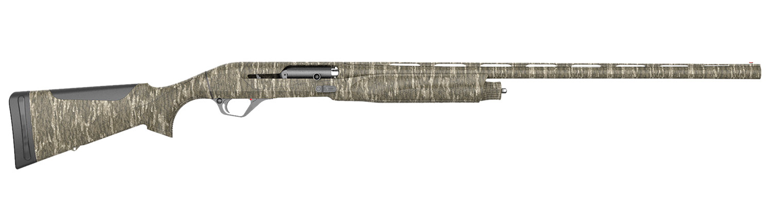 Retay USA ACEMBL26 Ace Full Size 12 Gauge Semi-Auto 3.50" 3+1 26" Bottomland Vent Rib Barrel, Bottomland Drilled Back Steel Receiver, Adj Shim Bottomland Synthetic Stock, Ambidextrous