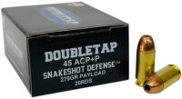 DoubleTap Ammunition 45ASS20 Snake Shot 45ACP 20 Per Box/50 Case