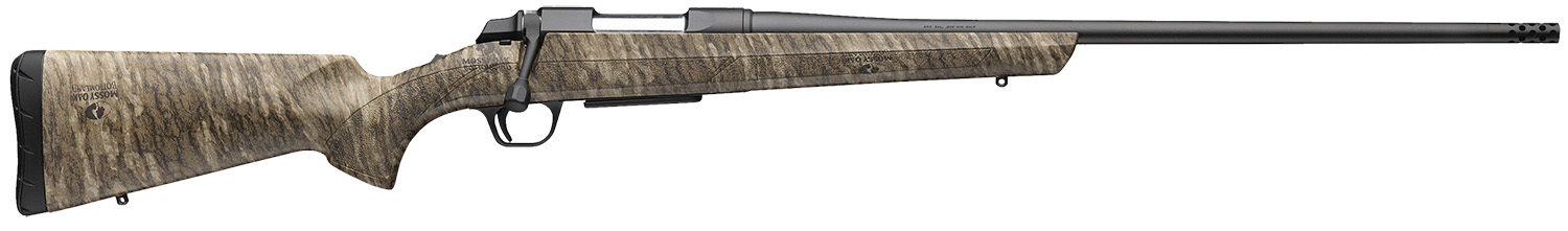 Browning 035841226 AB3 30-06 Springfield 4+1 22" Matte Blued Threaded Sporter Barrel, Matte Blued Drilled & Tapped Steel Receiver, Fixed w/Textured Grip Panels Mossy Oak Bottomland Composite Stock