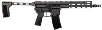 Global Ordnance LLC 197892004862 Monolith 15P 5.56x45mm NATO 30+1 12.50" Black Mono Barrel, M-LOK Handguard, Black Aluminum Picatinny Rail Receiver, SB Tactical Brace, B5 P-Grip 23 Grip