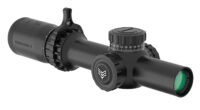 Swampfox Optics THK16241RB Tomahawk II  Black 1-6x24mm 30mm Tube BDC Red Reticle