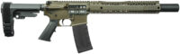 Black Rain Ordnance BROROTRM30A Bro M30A  Sports South ROTR 300 Blackout Badlands Cerakote Aluminum Picatinny Rail Receiver Black Black Polymer Grip