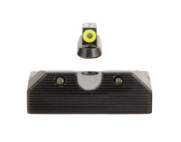 Trijicon 601080 HD XR Night Sight Set Green Tritium/Yellow Outline Front, Green Tritium Rear, Black Frame, Fits CZ P-10/P-10C