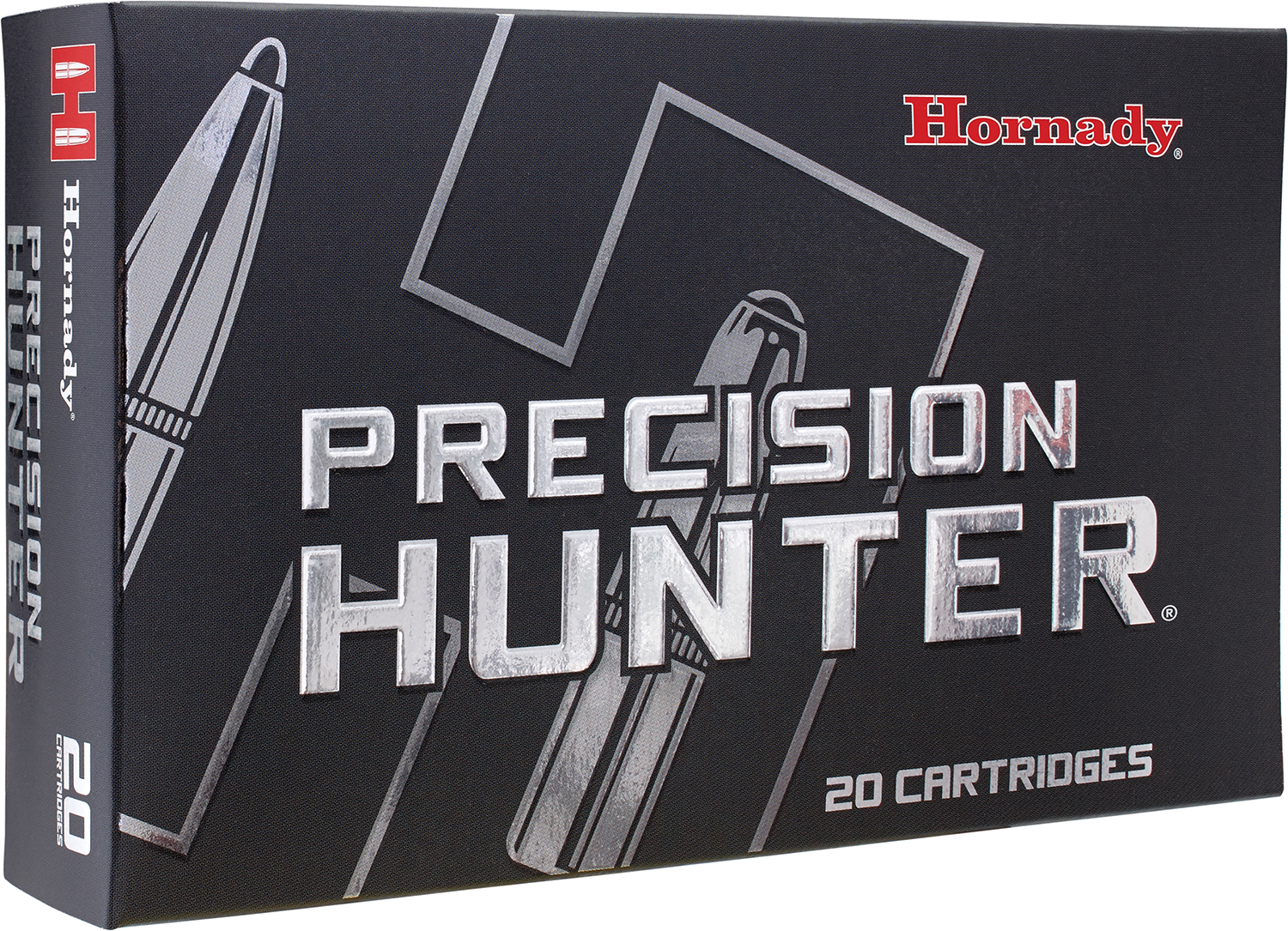 Hornady 81422 Precision Hunter 25Creedmoor 128gr 20 Per Box/10 Case
