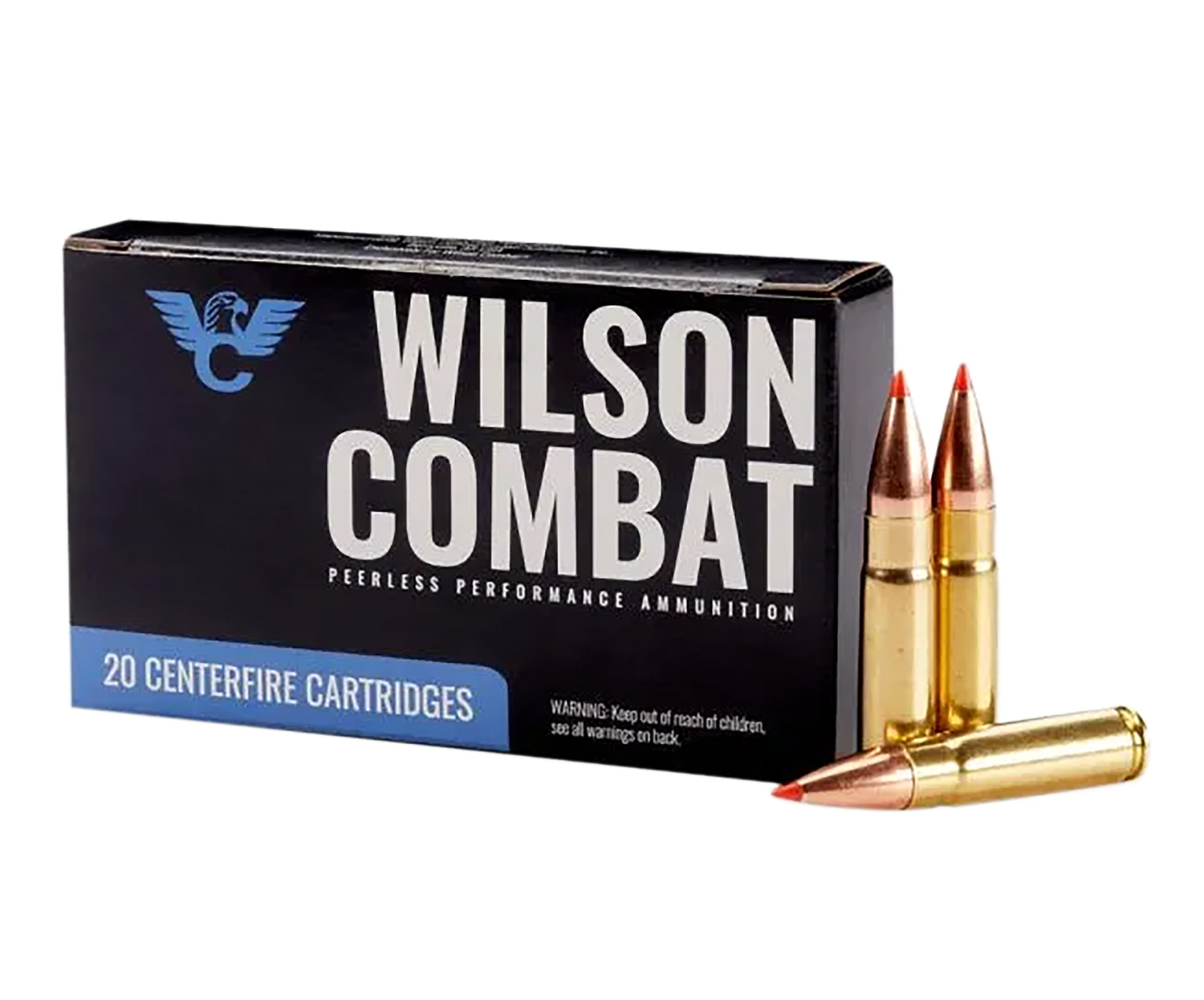 Wilson Combat A300BLK110VMAX 300Blackout 110gr Hornady V-Max 20 Per Box/10 Case