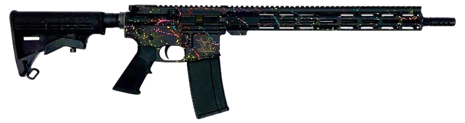 GLFA GL15223 S-BLK 223 WYLDE RIFLE BLACK SPLAT