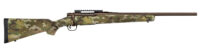 Mossberg 28282 Patriot  Compact 6.5 PRC 4+1 20" Patriot Brown Cerakote Threaded Bull Barrel, Patriot Brown Cerakote Steel Receiver w/Picatinny Rail, MultiCam Fixed Synthetic Stock