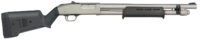 Mossberg 50794 590A1 Pro 12 Gauge 6+1 18.50" Silver Marinecote Silver Barrel & Receiver, Black Synthetic Stock