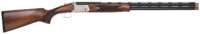 Mossberg 75491 Gold Reserve  12 Gauge Break Open 3" 2rd 30" Blue Polished Vent Rib Barrel, Polished Silver w/Gold Inlay Receiver, Fixed Satin Black Walnut Stock, 5 Ext Sport Set Chokes