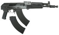Pioneer Arms AK0031FTPROP Hellpup Pro 7.62x39mm 30+1 11.73" Black Threaded Barrel, Receiver w/Black Side Mounted Optic Rail, Rear Picatinny Rail, Black Polymer Forend, Black Plastic Grip, Right Hand