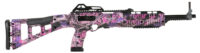 Hi-Point 4095TSPI 4095TS Carbine 40 S&W Caliber with 17.50" Barrel, 10+1 Capacity, Country Girl Metal Finish, Country Girl Camo Fixed All Weather Skeletonized Stock & Polymer Grip Right Hand