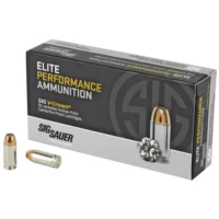SIG SAUER ELITE V CROWN AMO 40S&W 165GR JHP 50RD (10 BOX CASE)