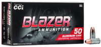 CCI 3462 Blazer Clean-Fire Handgun 9mmLuger 147gr Total Metal Jacket 50 Per Box/20 Case