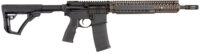 Daniel Defense 0208806027055 DDM4 M4A1 *CA Compliant 5.56x45mm NATO 14" 10+1 Black Hard Coat Anodized 6 Position w/SoftTouch Overmolding Stock with Flat Dark Earth Handguard