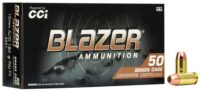 CCI BLAZER BRASS  AMO 10MM AUTO 180GR FMJ FN 50RD (20 BOX CASE)