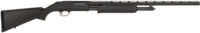 Mossberg 56436 500 All Purpose Full Size 20 Gauge Pump 3" 5+1 26" Matte Blued Vent Rib Barrel, Matte Blued Integral Scope Mount Steel Receiver, Fixed Black Synthetic Stock, Right Hand, Accu-Set Chokes