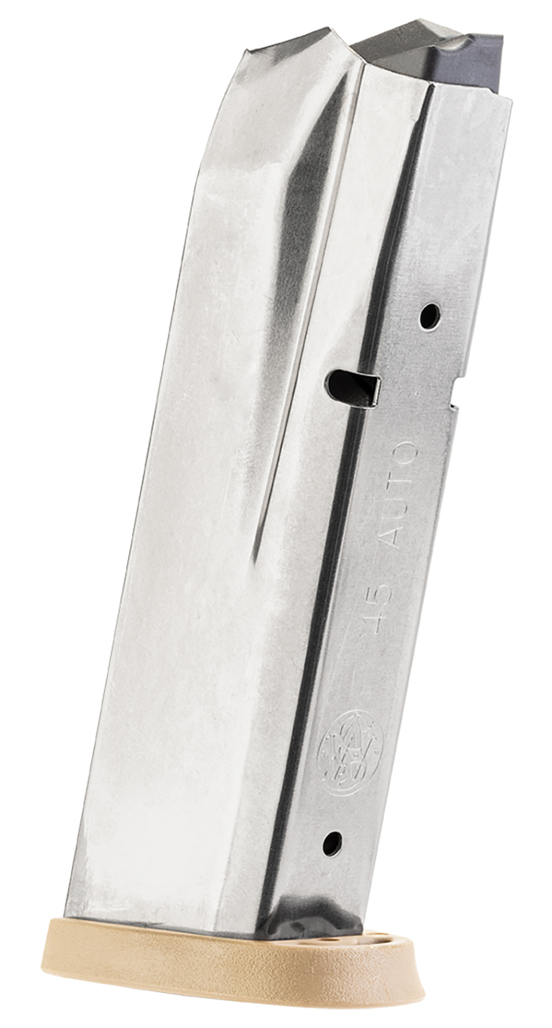 Smith & Wesson 194700000 M&P 10rd 45ACP Brown Floor Plate Steel