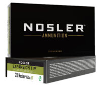 Nosler 40039 E-Tip  28Nosler 150gr E Tip Lead Free 20 Per Box/10 Case
