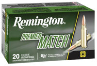 Remington Ammunition 27686 Premier Match 223Rem 77gr Sierra MatchKing BTHP 20 Per Box/10 Case