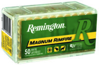 Remington Ammunition 21170 Magnum Rimfire 22WMR 40gr Jacketed Hollow Point 50 Per Box/40 Case