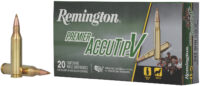 Remington Ammunition 29194 Premier Accutip-V 243Win 75gr AccuTip V Boat Tail 20 Per Box/10 Case