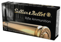 Sellier & Bellot SB6552RA Rifle  6.5x52mmR 117gr Soft Point 20 Per Box/25 Case