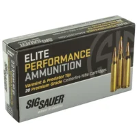 SIG SAUER AMMO 223 REM 40GR VARMINT & PREDATOR BOX/20
