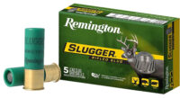 Remington Ammunition 20300 Slugger 12 Gauge 2.75" 1 oz Rifled Slug Shot 5 Per Box/ 50 Cs