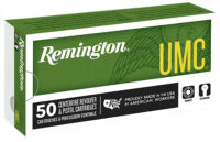Remington Ammunition 23742 UMC  40S&W 180gr Full Metal Jacket 50 Per Box/10 Case