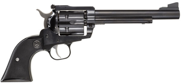 Ruger 0406 Blackhawk  41 Rem Mag 6 Shot, 6.50" Blued Steel Barrel, Blued Cylinder, Blued Steel Frame, Black Checkered Rubber Grip, Exposed Hammer