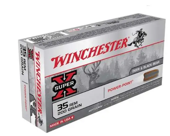 WINCHESTER SUPER-X AMMO 35 WHELEN 200GR PP 20RD (10 BOX CASE)