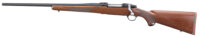 Ruger 37130 Hawkeye Sports South Exclusive Full Size 30-06 Springfield 4+1 22" Satin Blued Alloy Steel Barrel, Receiver w/Integral Scope Mount, American Walnut Fixed Stock, Left Hand