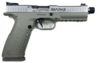 AMERICAN PREC FIREARMS STRIKE ONE MARK II HGA 9MM 5.5 IN THRD BBL SILVER/SS 2/17RD MAGS