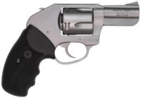 Charter Arms 74410 Bulldog Duty Large 44 Special, 5 Shot 2.50" Matte Stainless Steel Barrel, Cylinder & Frame w/Black Finger Grooved Rubber Grip
