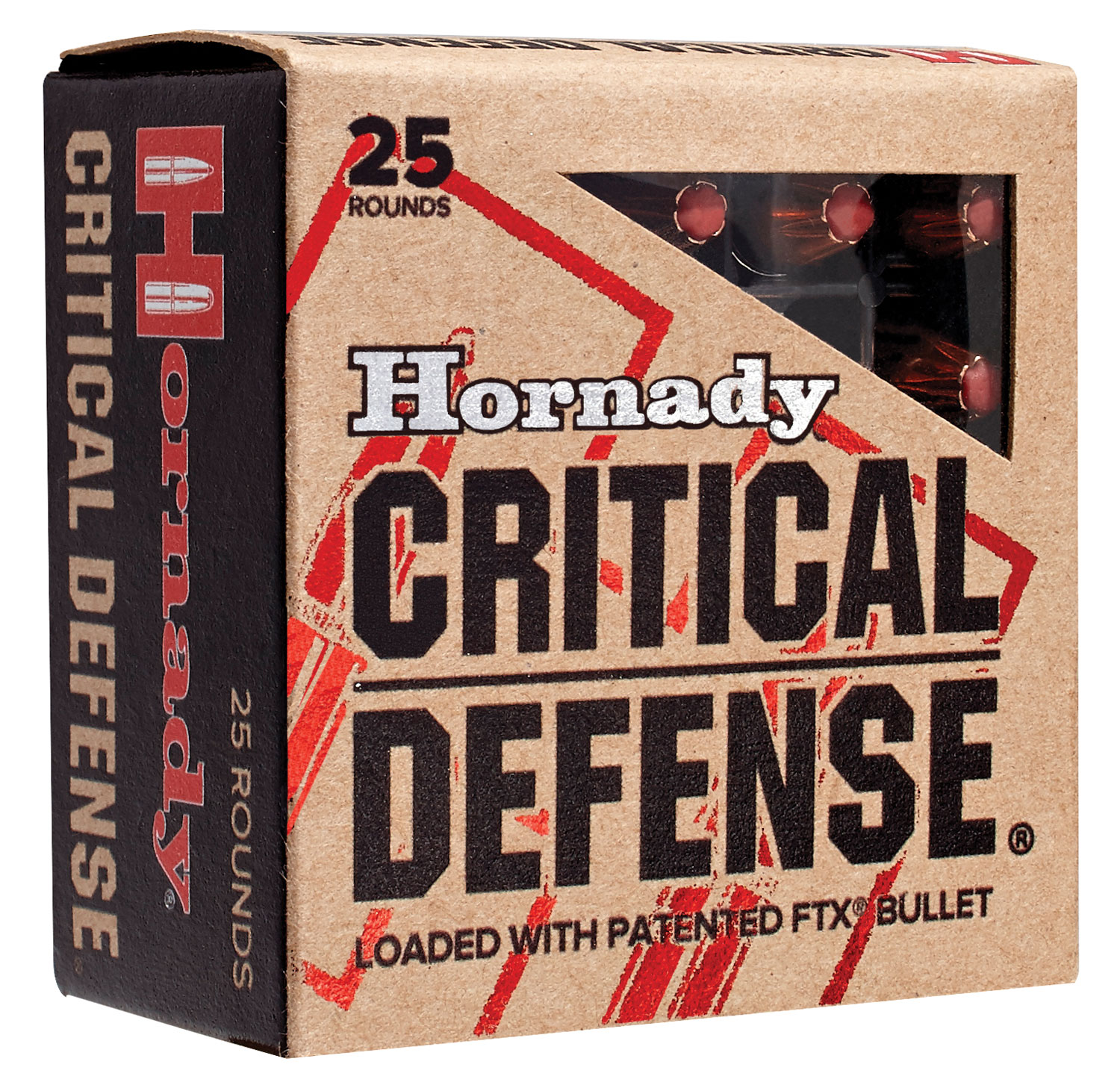 Hornady 90060 Critical Defense 32H&RMag 80gr Hornady Flex Tip eXpanding 25 Per Box/10 Case