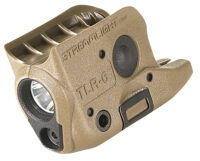 Streamlight 69278 TLR-6 Gun Light  Flat Dark Earth 100 Lumens White LED/Red Laser Glock 42/43/43X/48