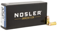 Nosler 51017 Assured Stopping Power Handgun 9mmLuger 115gr Jacketed Hollow Point 50 Per Box/10 Case