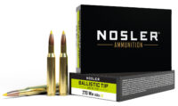 Nosler 40055 Ballistic Tip  270Win 140gr Spitzer Ballistic Tip 20 Per Box/10 Case