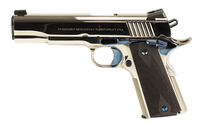 STD MANF 1911 45ACP 5" NICKEL 7RDS