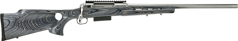 SAVAGE 220 SLUG 20GA. 22" - W/RAIL S/S W/GREY LAM T-HOLE